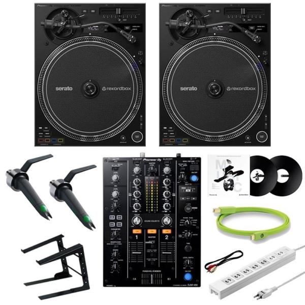 Pioneer DJ PLX-CRSS12 + DJM-450 ターンテーブルDJおすすめ10点セッ...