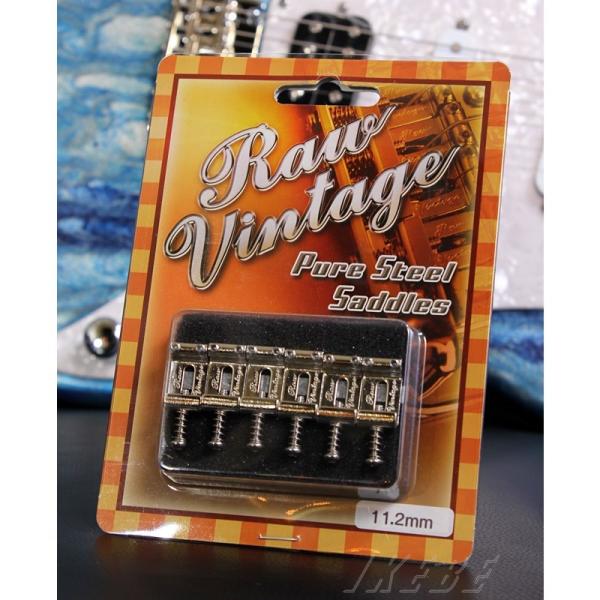 Raw Vintage Pure Steel Saddles RVS-112 (11.2mm / 0...