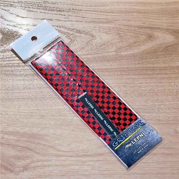 LERNI GT-CHE/N RED/BLK [GRIP TAPE / RED &amp; Black Ch...