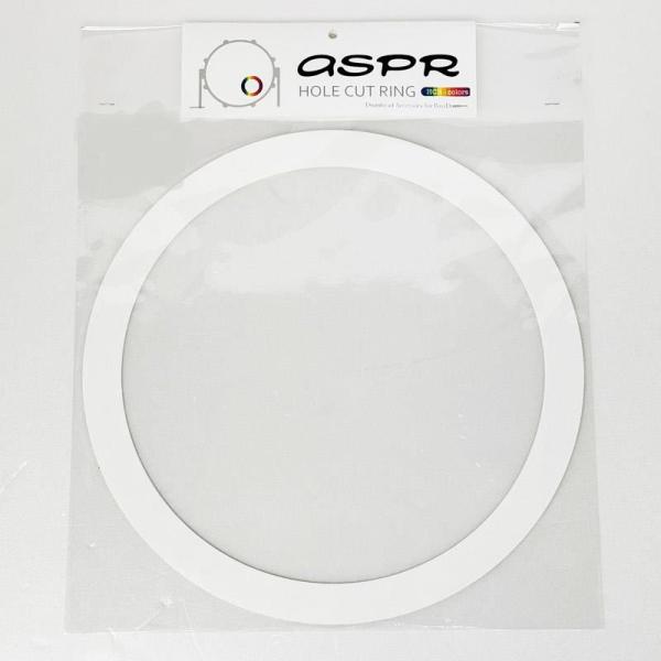 ASPR HCRWHLA [ホールカットリング・ラージ / ホワイト]