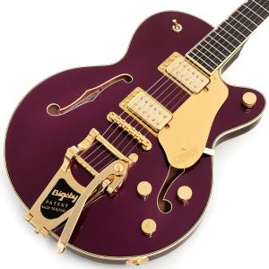 GRETSCH Professional Collection Broadkaster Jr. LX Center Block with String-Thru Bigsby （Blackberry／Ebony）