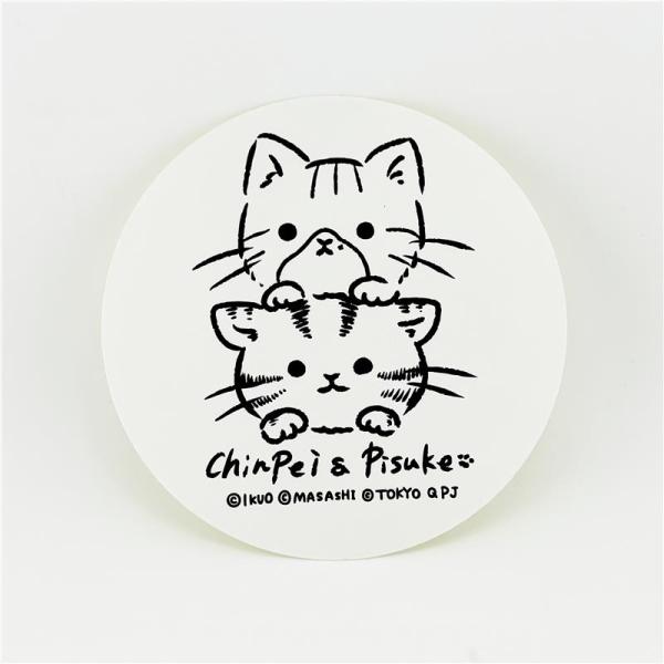 Ikebe Original IKUO×MASASHI ビックステッカー（ホワイト）