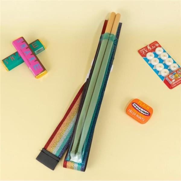 tsundrum_chan キッズNinjaスティックケース　ニジイロ