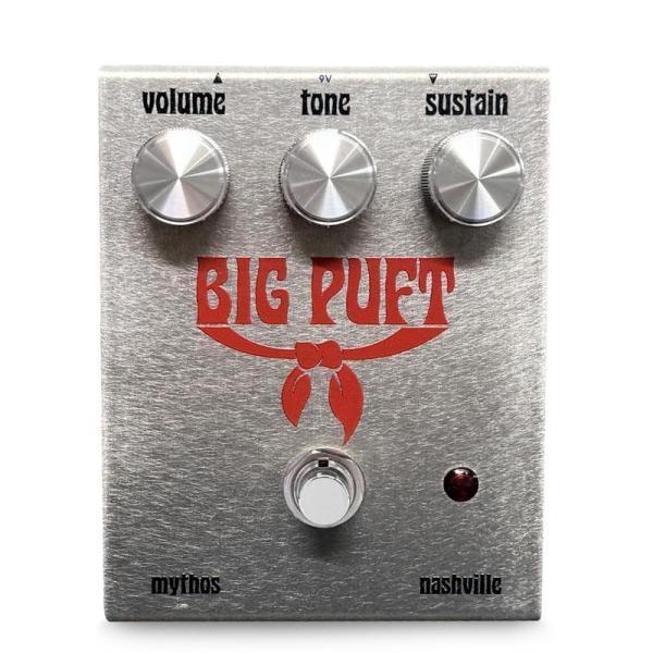 Mythos Pedals Big Puft Jr. Raw Aluminum RAM
