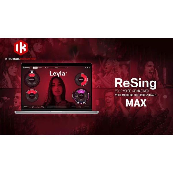 IK Multimedia ReSing MAX (AIボイスモデリング)(オンライン納品)