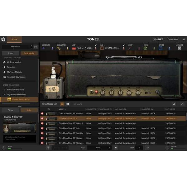 IK Multimedia 【アイケーマルチメディアエンドオブザイヤーセール！】TONEX Brow...