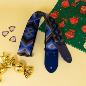 ギターストラップ ブラック×ブルーの買取情報