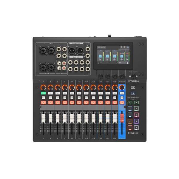YAMAHA 【ご予約商品・2月6日発売予定】MGX12 B (ブラック)(ヤマハ)(デジタルミキシ...