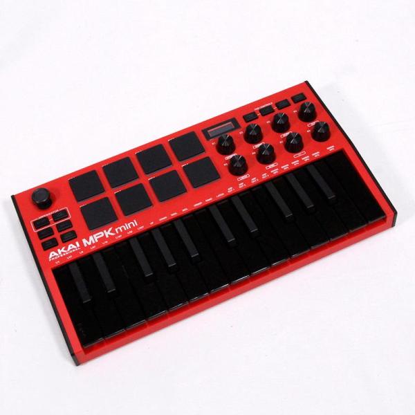 AKAI USED 中古 MPK mini mk3 Red (アカイ)(MIDIキーボード)(25鍵...