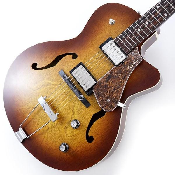 Godin 5th Avenue CW Kingpin II HB Cognac Burst 展示限...