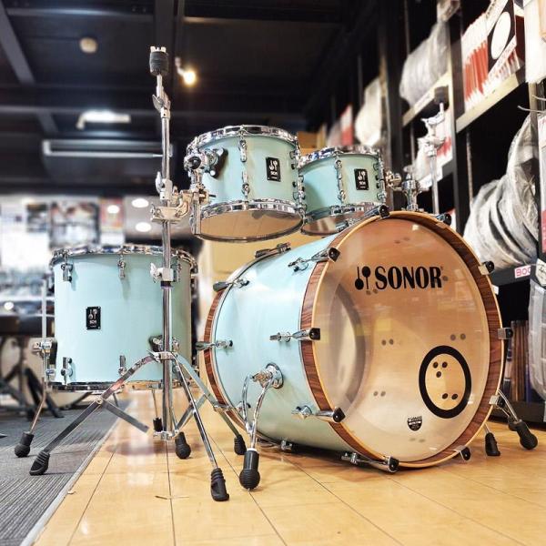 SONOR USED 中古 SQ1 Series 4pc Drum kit [22BD，10TT，1...