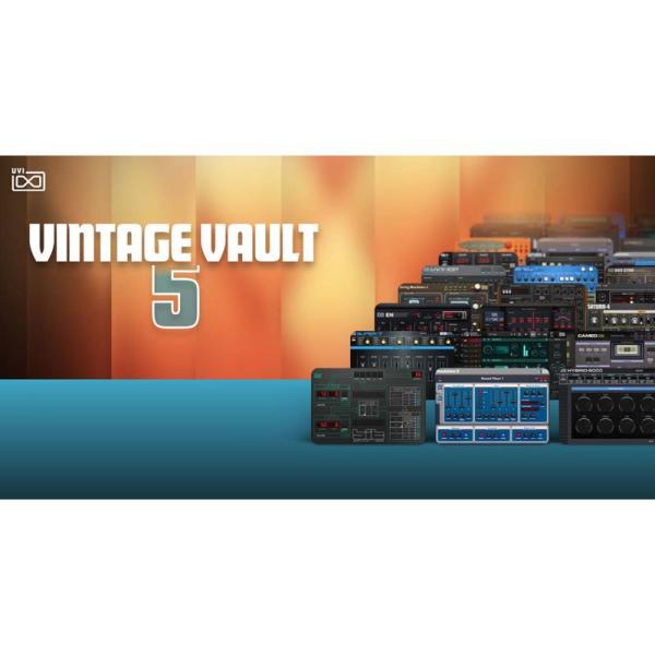 UVI Vintage Vault 5 (ビンテージシンセ)(バンドル)(アナログシンセ)(オンライ...