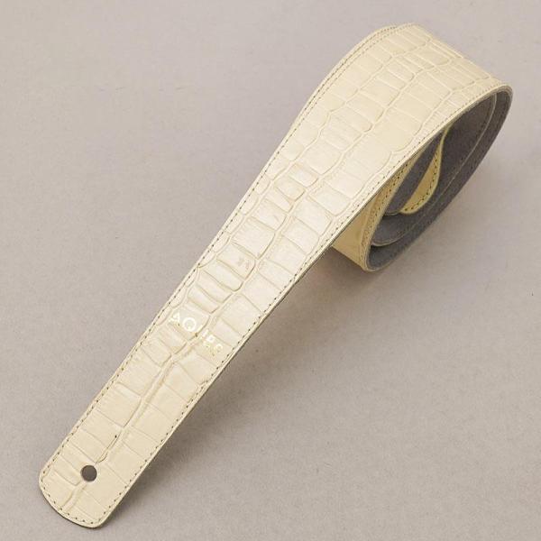 AQUBE MUSIC PRODUCTS 【国産本革ストラップ】CEMBOSSED CROCO(Vi...