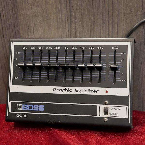 BOSS VINTAGE GE-10 Graphic Equalizer late70's