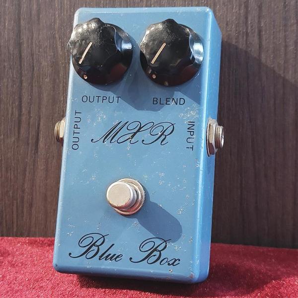 MXR VINTAGE Blue Box Script Logo BUD Case '75