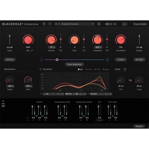 Eventide Blackhole Immersive - イマーシブリバーブ Dolby Atm...
