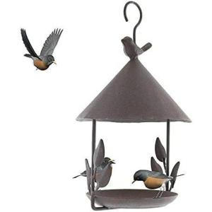 バードフィーダー 餌入れ アイアン 鳥 餌台 餌やり 屋外