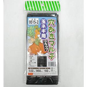 シンセイ タマネギ用 穴あきマルチ 黒 9515 2 孔径ｍｍ 10m 宅配便発送 Eleksystem