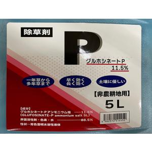 非農耕地用 除草剤 グルホシネートP 5Lの詳細画像1