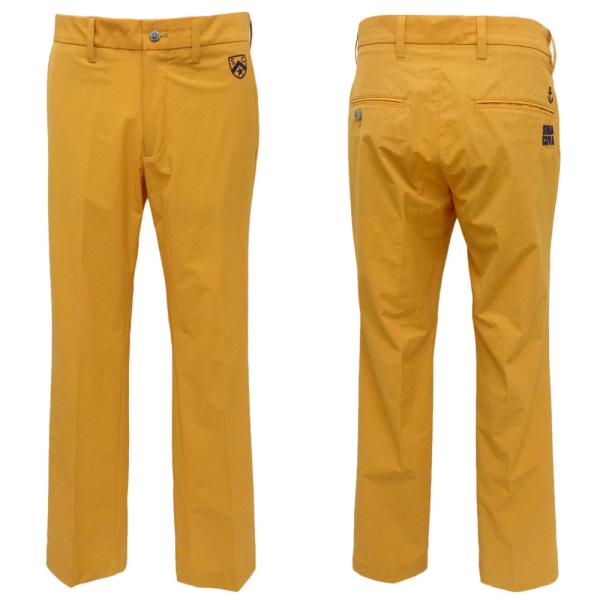 40％OFF 春夏 シナコバ 薄手 超のびのびストレッチパンツ (キイロ) (W80)(W84)(W...