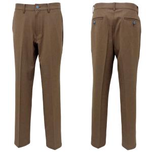 40%OFF 秋冬 シナコバ 裏起毛 ストレッチ テーパードパンツ (ブラウン) (W84)(W88)(W92)(W96) PA*0124225010930