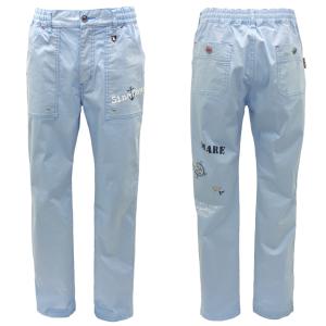 新品、シナコバ　SINA COVA、パンツ、LL、ブルー SINA COVA（シナコバ） ・ (L) ／ クロップドパンツ 2026新作 春夏