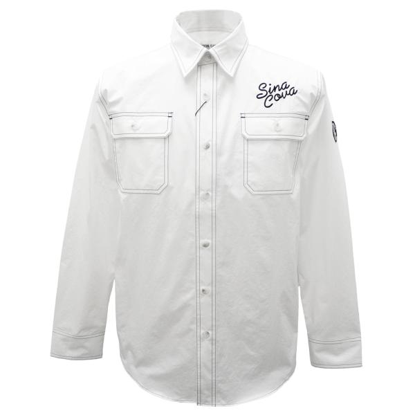 30%OFF 2025春夏新作 シナコバ CPOシャツジャケット (白) (M)(L)(LL) JK...
