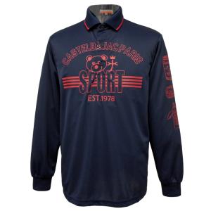 CASTELBAJAC（カステルバジャック） 長袖ポロシャツ メンズ ゴルフ