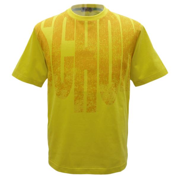 50%OFF 2024春夏 ミラショーン ロックなロゴPT 半袖Ｔシャツ (カラシ) (M)(L)(...