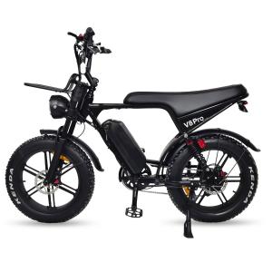 V8pro OUXI 20インチ モペット 48V 20.4Ah 第2種原動機付自転車 電動