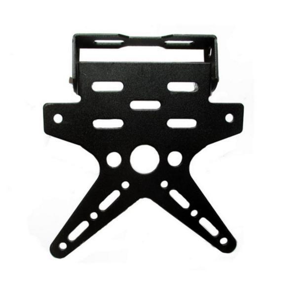 オートバイのナンバープレートホルダー オートバイのナンバープレートラックユニバーサル電気メッキ CN...