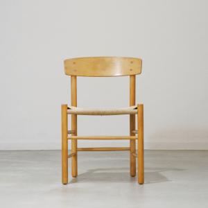 UD15219-1｜J39 シェーカーチェア(people's chair)（ビーチ）Borge Mogensen/ボーエ・モーエンセン｜北欧ビンテージ家具｜ikeikakunet