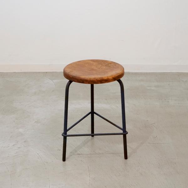 stool1958-2｜スツール（アイアン）｜フランスのビンテージ椅子