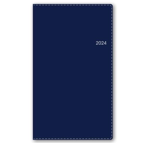 【名入れ無料】2024年 手帳 日本能率協会 ＮＯＬＴＹ ポケットカジュアル１（ネイビー）1503