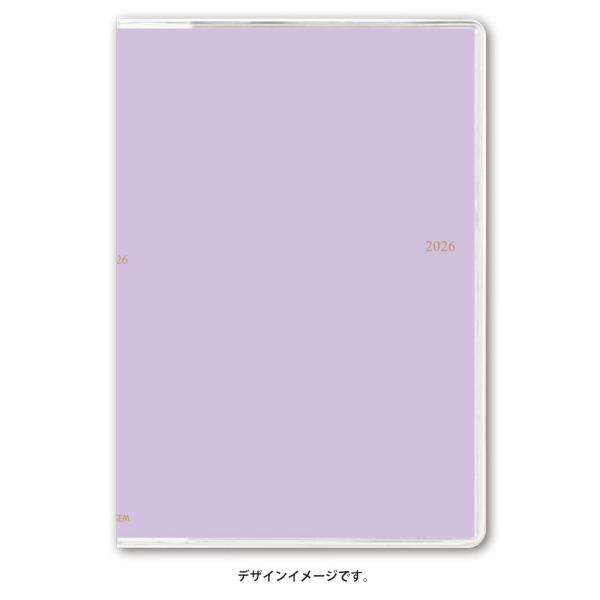 2026年4月始まり ペイジェムウィークリーＡ５−ｉバーチカル月曜（ラベンダ―）9702 能率手帳