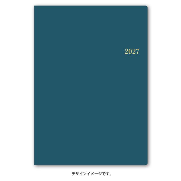 名入れ可能 2027年1月始まり ＮＯＬＴＹメモリー３（ブルー）7132