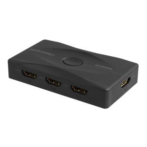 HDMIセレクタ 双方向対応 4K対応3ポート HDCP2.2 グリーンハウス GH-HSWK3-BK/0083/送料無料メール便 箱畳む ポイント消化｜ikenetjigyoubu