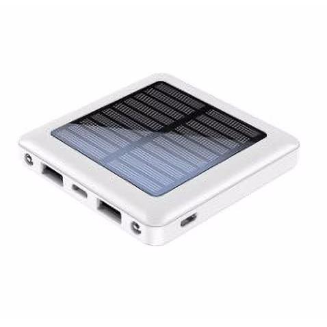モバイルバッテリー ソーラーパネル付き 5000mAh HIDISC HD4-MBTCSP1L05W...