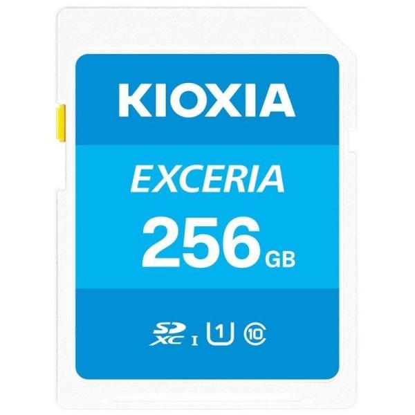 送料無料　KIOXIA (旧東芝) SDXCカード 256GB 超高速 Class10/SDカード ...