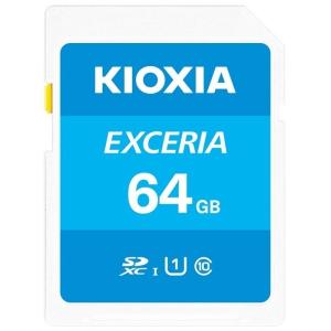 送料無料 KIOXIA (旧東芝) SDカード SDXC 64GB 64ギガ CLASS10 UHS...