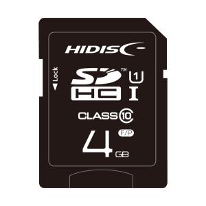 送料無料 SDカード 4GB SDHCカード クラス10 UHS-1 ケース付き/HDSDH4GCL10UIJP3/2330 HIDISC｜ikenetjigyoubu