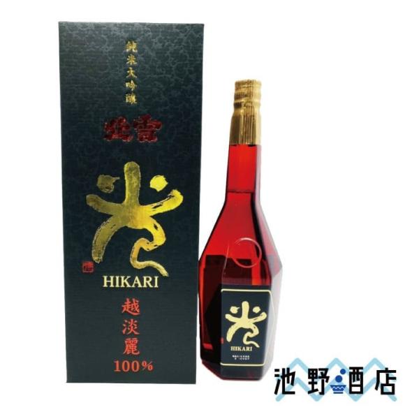 日本酒 純米大吟醸  北雪越淡麗 光 遠心分離720ml