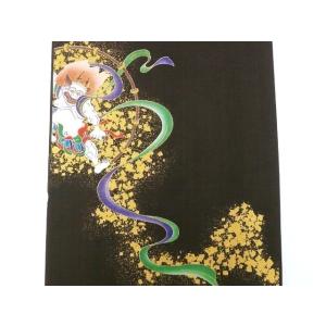 訪問着 付下げ 洗える 反物 東レシルック  縦絽 茶 041