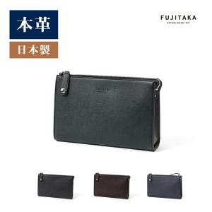 FUJITAKA フジタカ 公式 FUJITAKA meets KYOTO Leather レザークラッチ