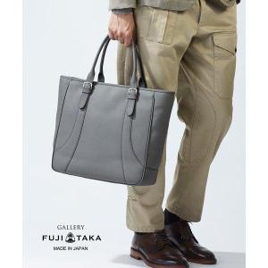 FUJITAKA フジタカ 公式 レザートートバッグ A4 スクエア型