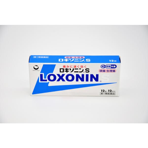 ロキソニンS 12錠  第一三共ヘルスケア　セルフメディケーション税制対象 頭痛・月経痛（生理痛）・...