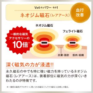 【磁気ネックレス】Vx4(ブイフォー・ヴイフォ...の詳細画像5