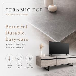 テレビボード 180 セラミック テレビ台 ホ...の詳細画像2