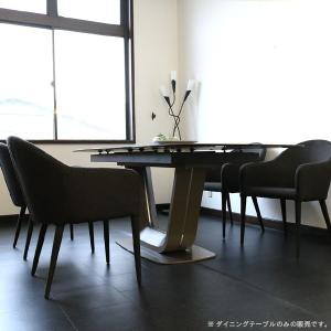 ダイニングテーブル セラミック 伸長式 4人 ...の詳細画像4