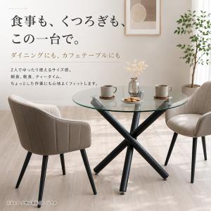 ダイニングテーブル 90cm 2人用 4人用 ...の詳細画像3